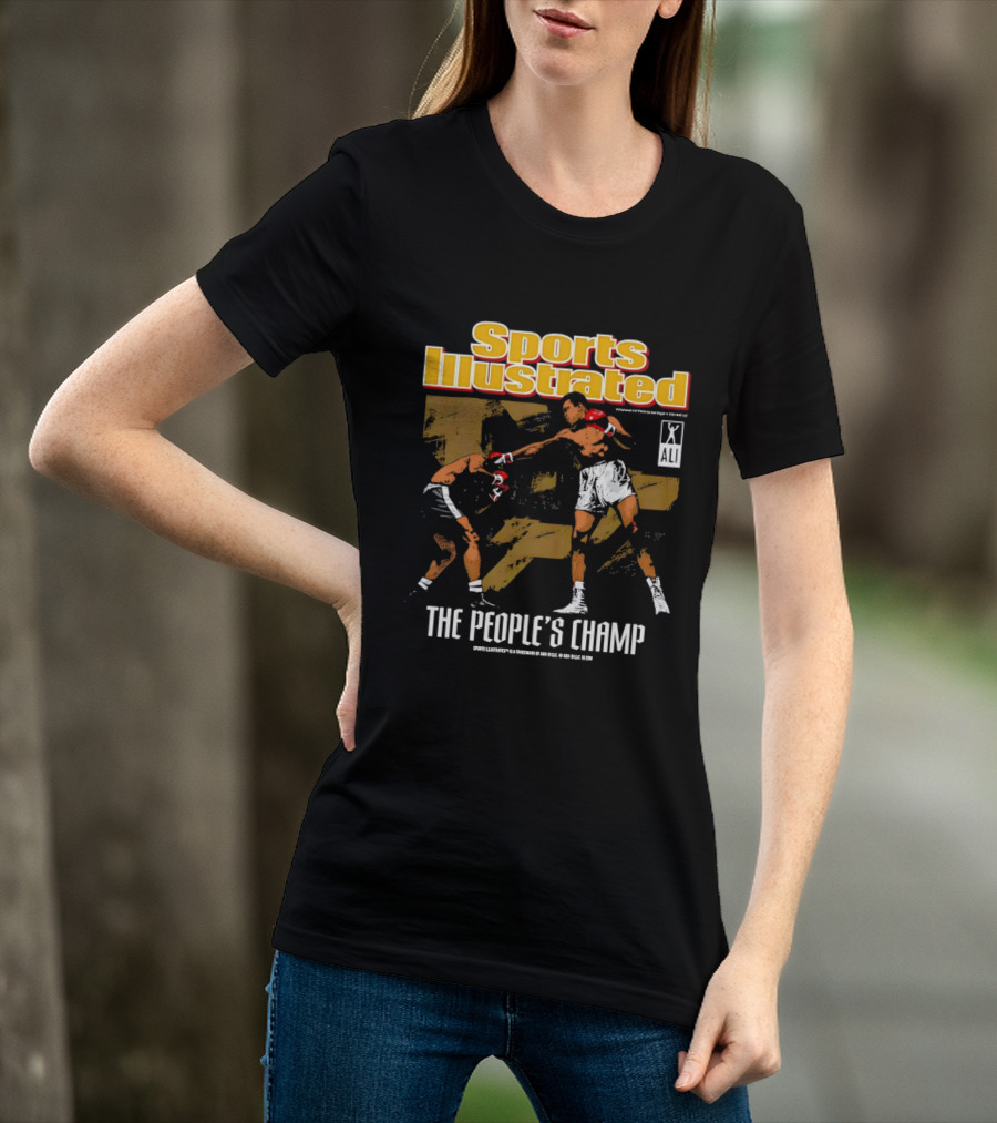 Sports Illustrated Muhammad Ali The People's Champ Boxing T-Shirt