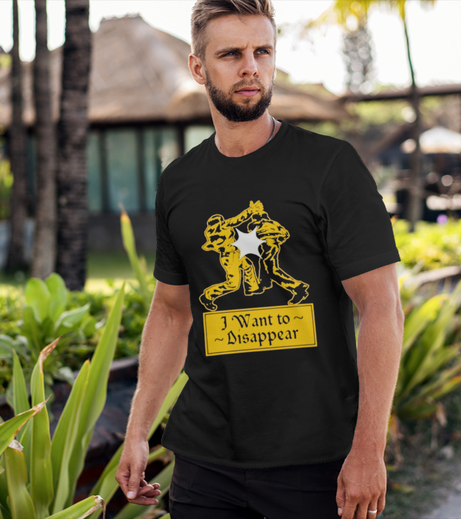 I Want To Disappear The Smiths Fighting Men Music Album T-Shirt