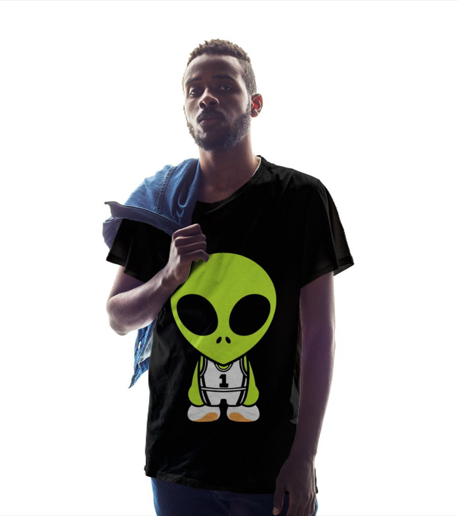 Victor Wembanyama San Antonio Spurs NBA Alien Player Number 1 Basketball T-Shirt