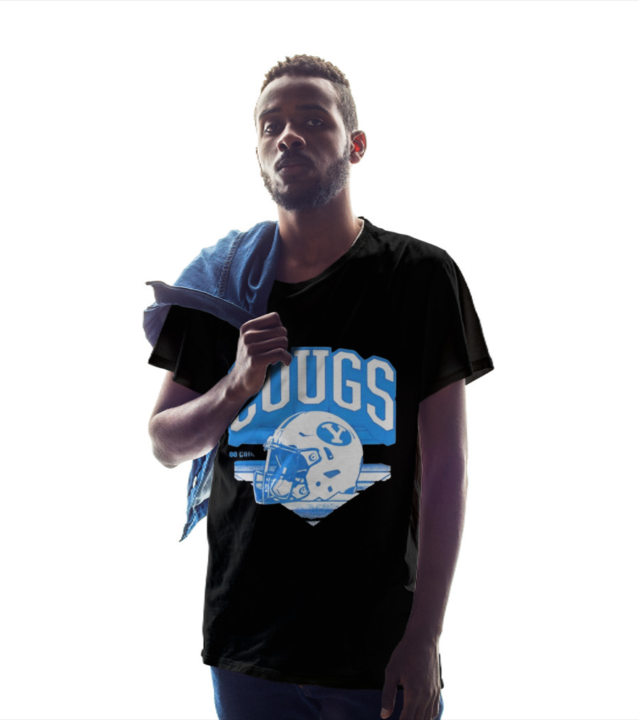 BYU Cougars Football Helmet Gameday Spirit T-Shirt