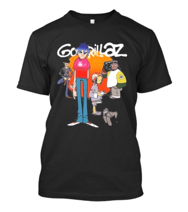Gorillaz Summer Tour 2026 Band Members T-Shirt