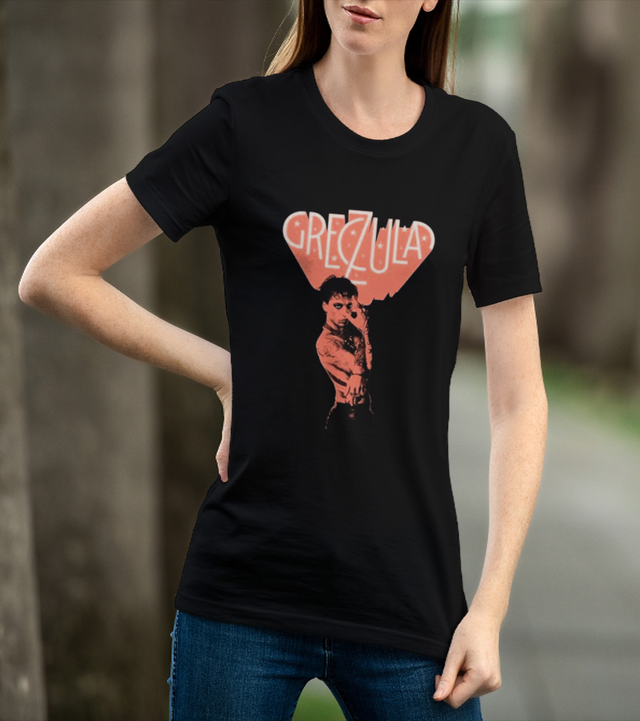 Greczula Tour Tattooed Performer With Edgy T-Shirt