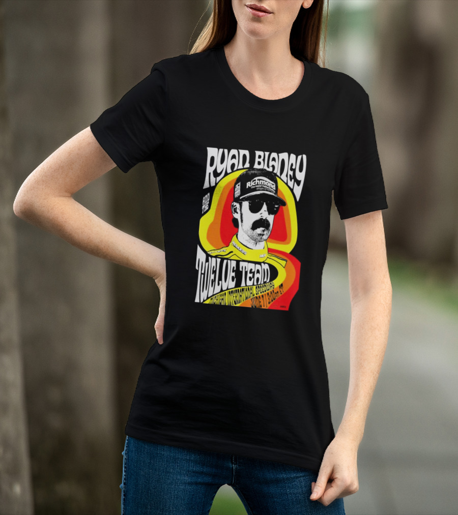 Ryan Blaney 12 Tribute Team Michigan International Speedway June 7 2026 T-Shirt