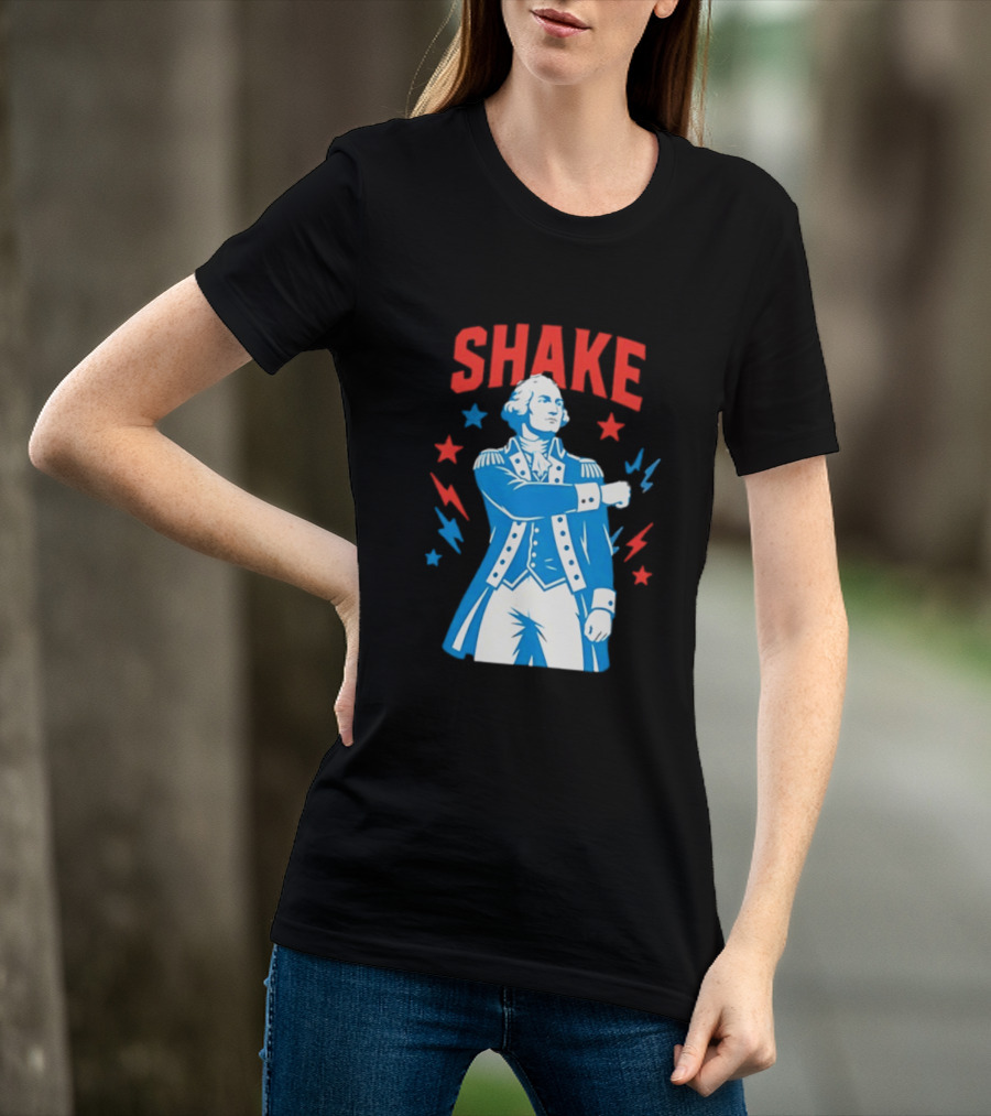 Shake And Bake George Washington America Drinking T-Shirt