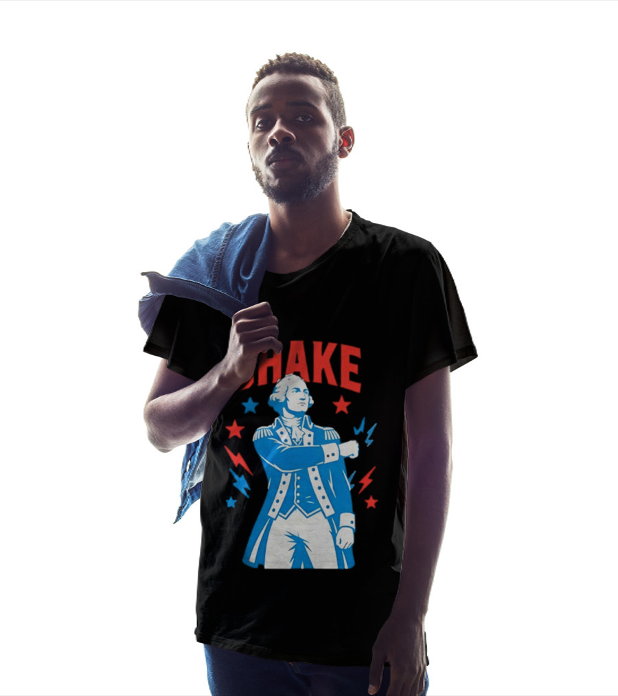 Shake And Bake George Washington America Drinking T-Shirt