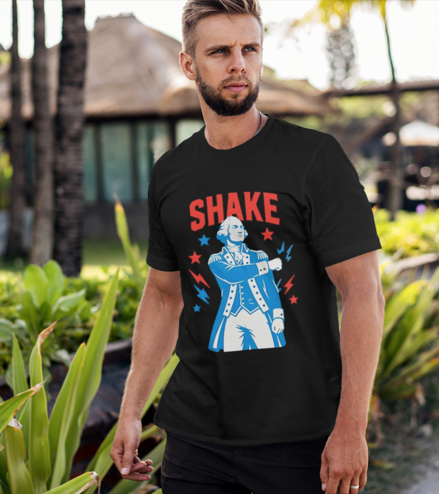 Shake And Bake George Washington America Drinking T-Shirt