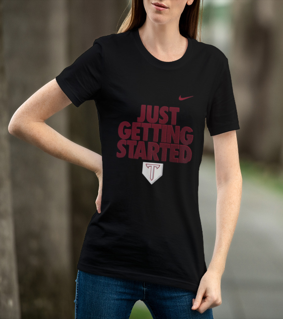 Nike Troy Trojans Just Getting Started T-Shirt