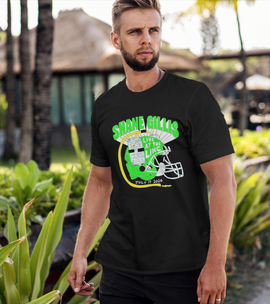 Shane Gillis Live At The Linc Philadelphia July 17 2026 Helmet T-Shirt