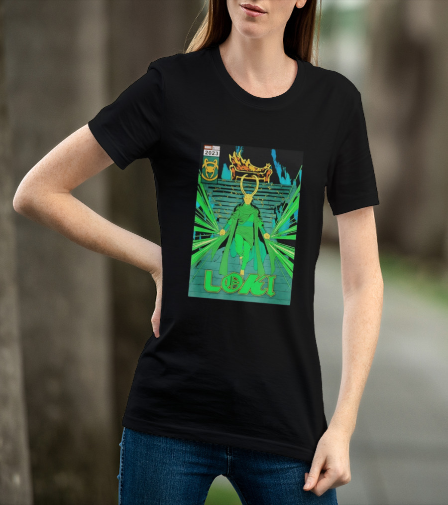 Marvel Studios Loki 2023 Season 2 God Comic T-Shirt