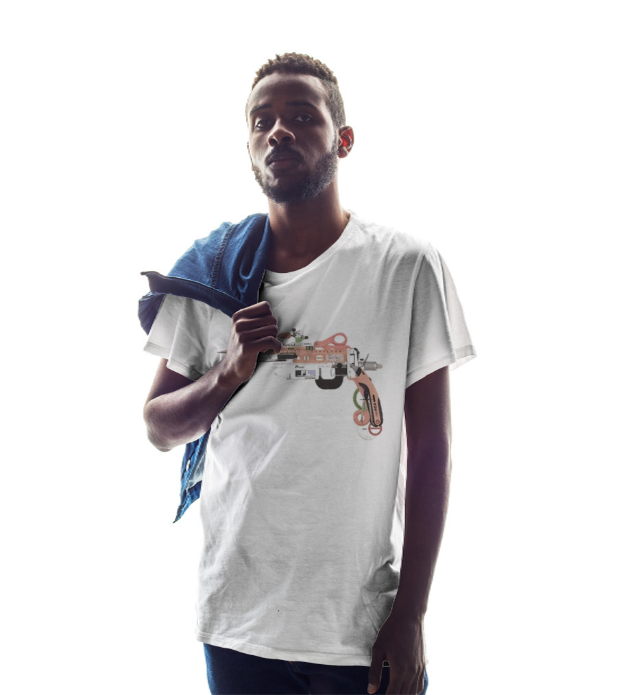 School Office Supplies Gun T-Shirt