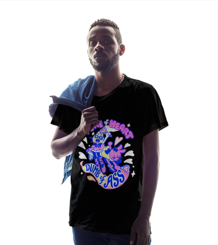 Pure Heart Dumb Of Ass Giraffalope Fun T-Shirt