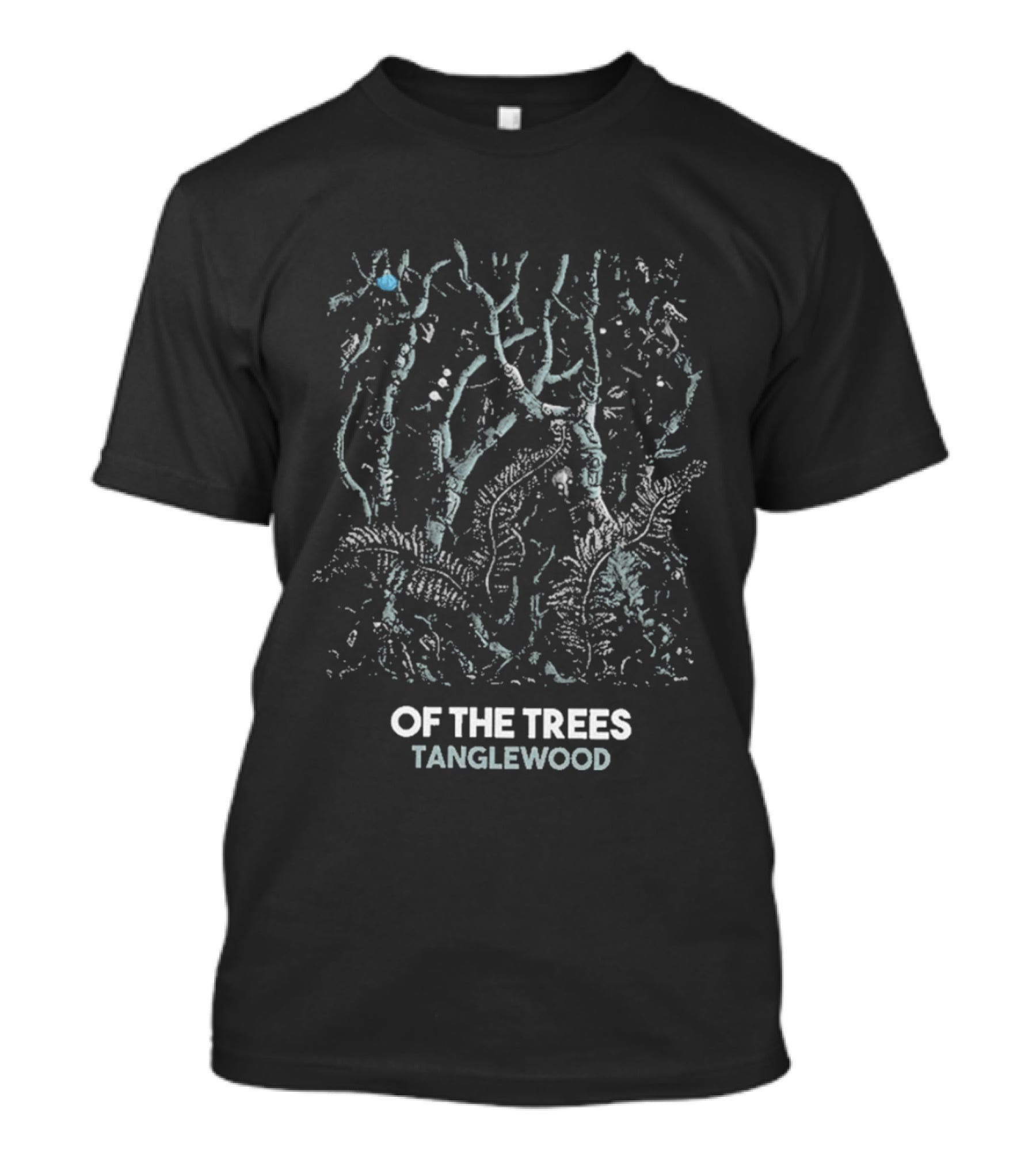 Of The Trees Tanglewood Forest Branches And Ferns T-Shirt