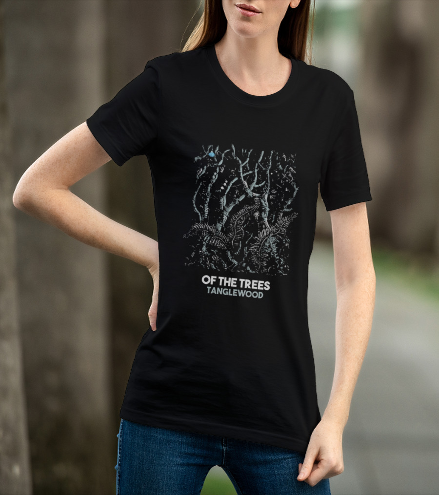 Of The Trees Tanglewood Forest Branches And Ferns T-Shirt