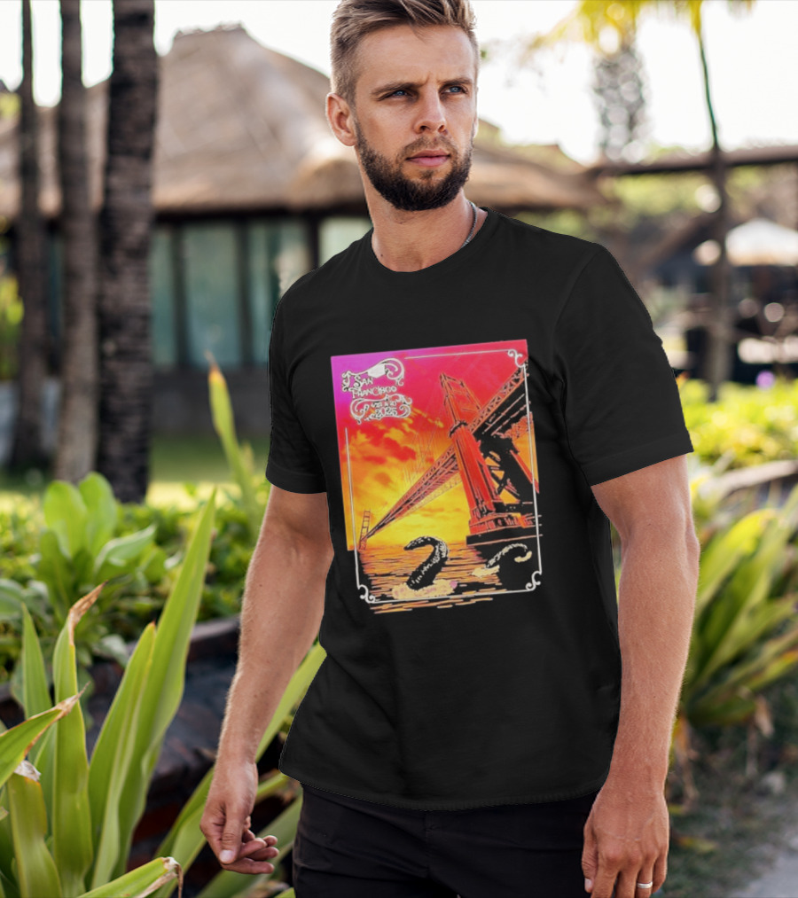 Phish The Spring Tour 2025 Bill Graham Civic Auditorium San Francisco April 22nd 23rdBridge T-Shirt
