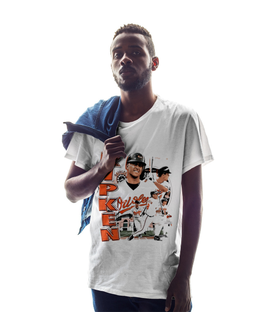 Ripken Baltimore Orioles MLB 2026 Collage Baseball Themed Fan Wear T-Shirt