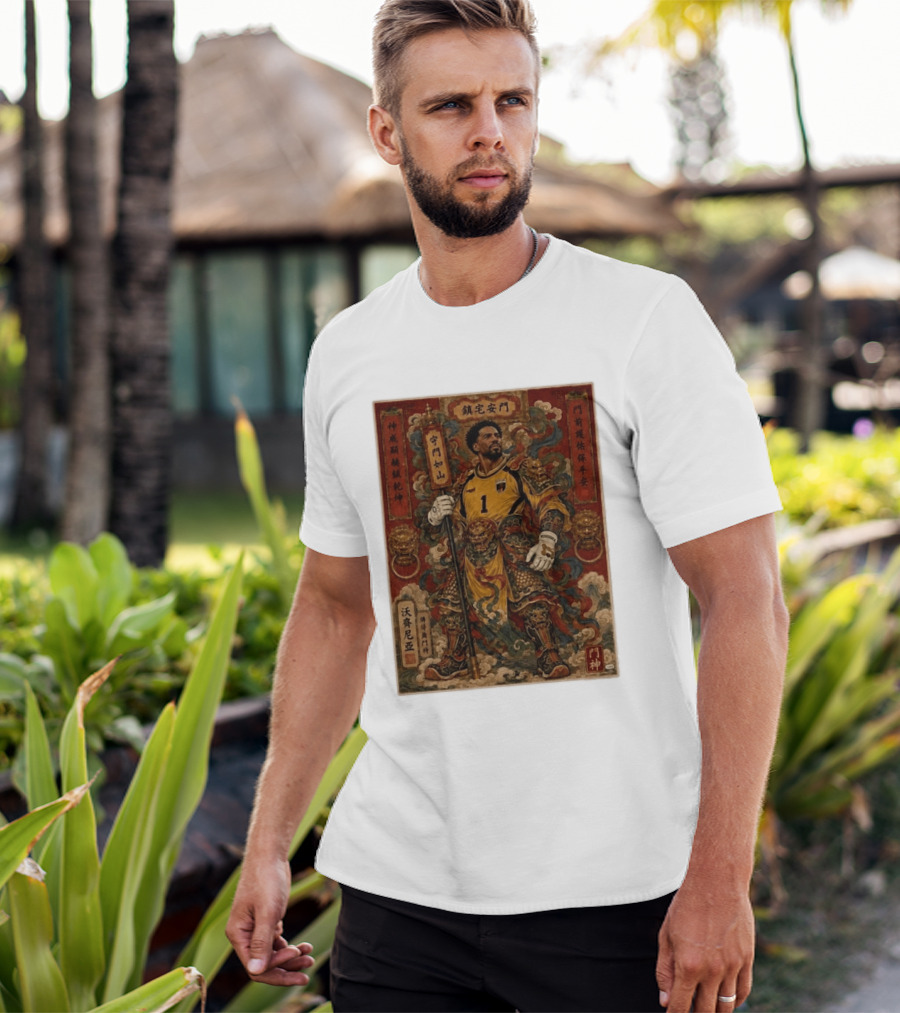 Cape Verde Goalkeeper Vozninha Door God Guardian T-Shirt