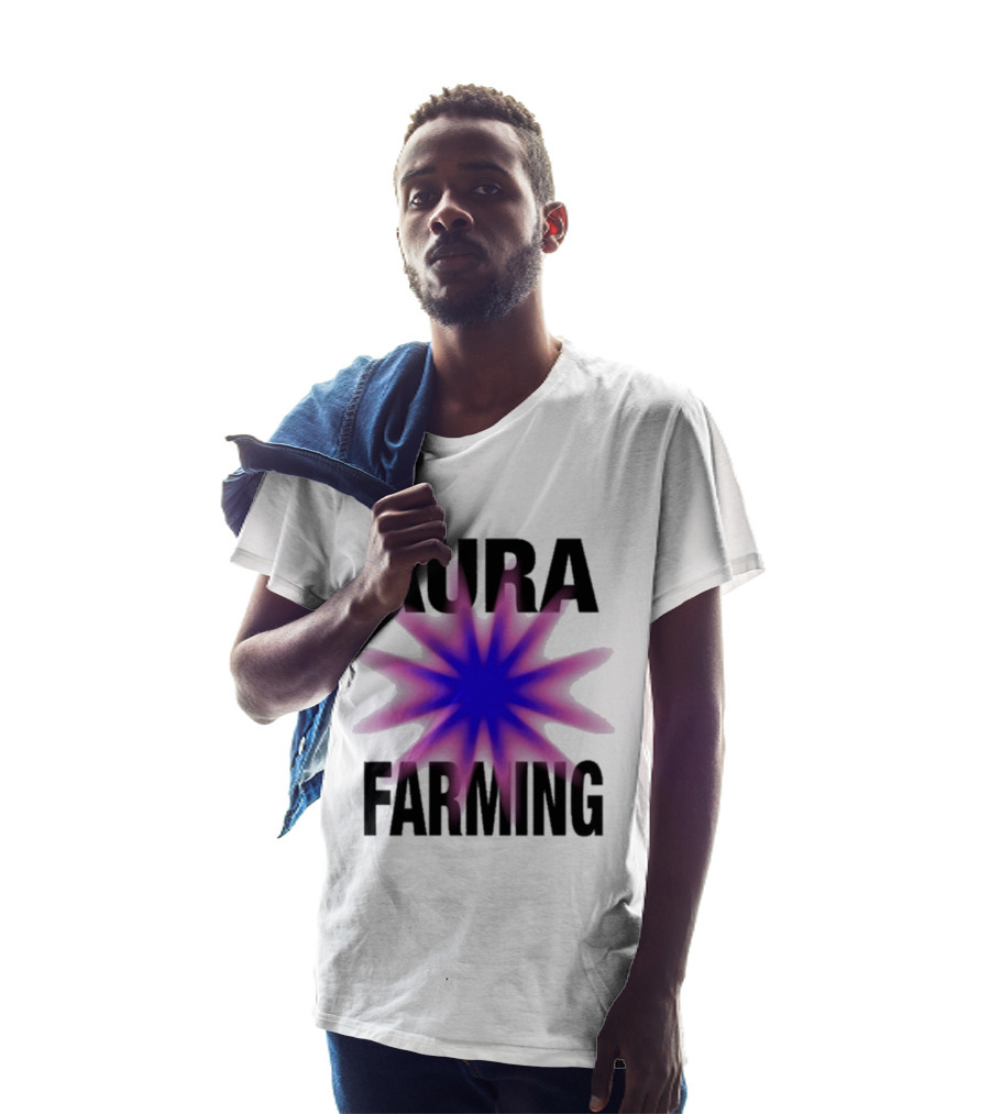 Farming Aura Starburst Energy Visual T-Shirt