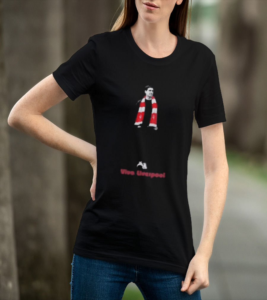 Xabi Alonso Viva Vamos Liverpool LFC Football YNWA T-Shirt