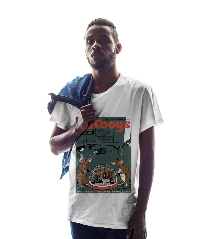 93XRT Winter Jam Ratboys Concert With Friko And Floory At The Salt Shed Chicago December 19 2026 T-Shirt