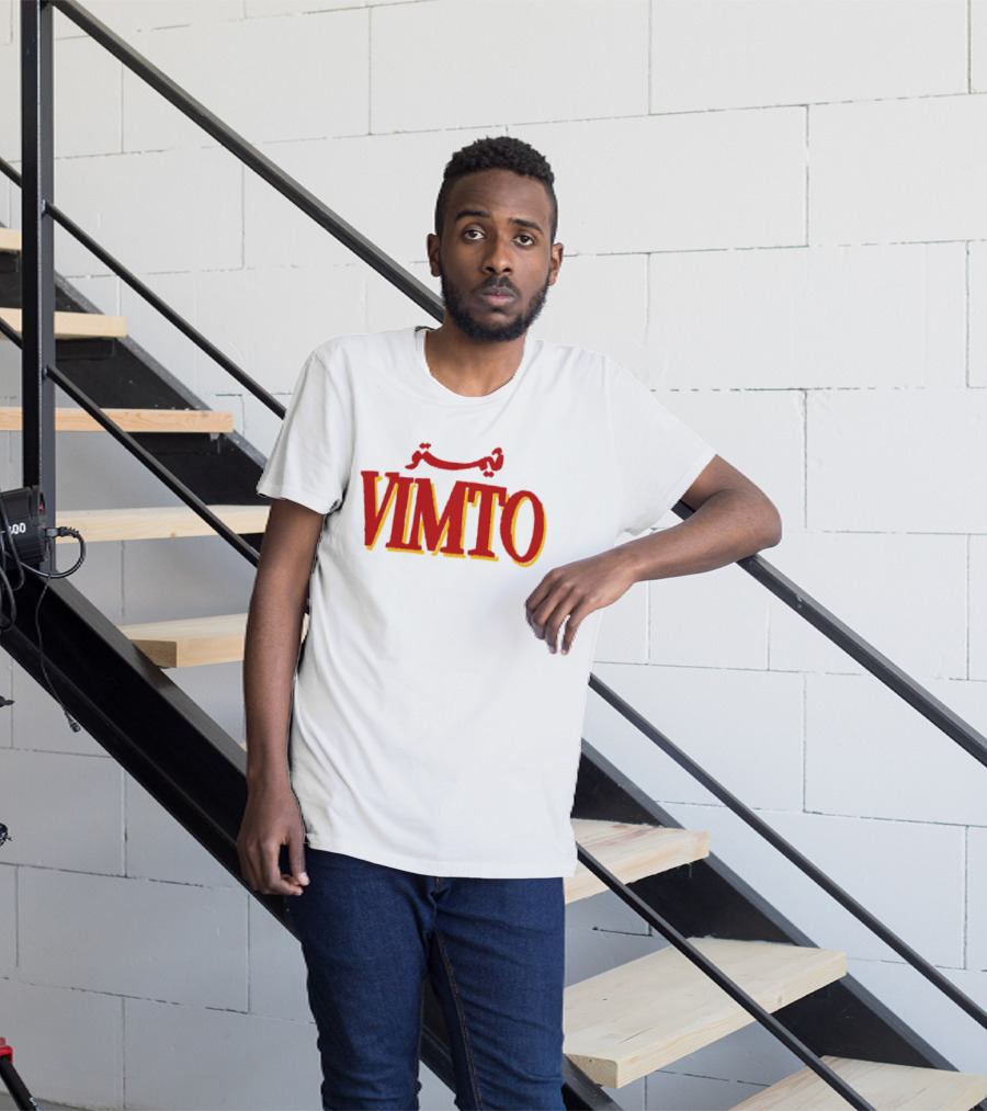 VIMTO Arabic Nostalgic Beverage Branding T-Shirt