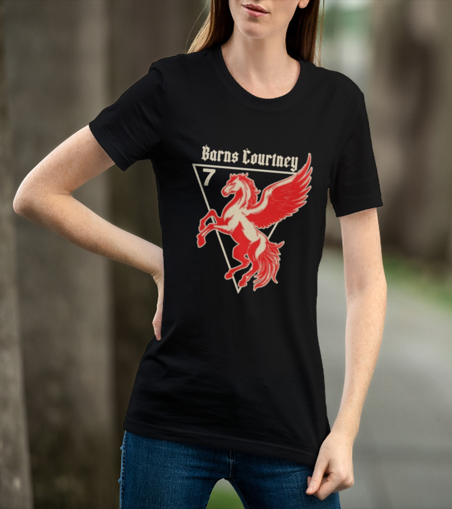 Barns Courtney Pegasus 7 Retro Triangular Pegasus T-Shirt