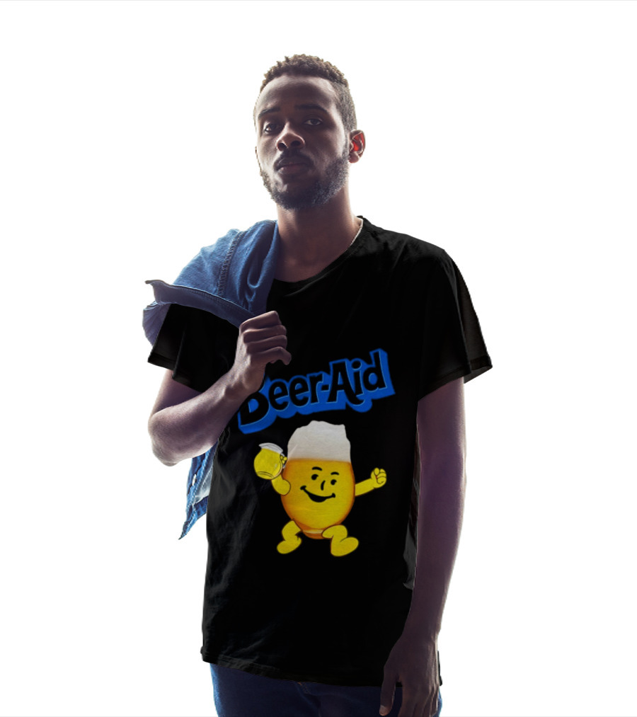 Beer Aid Kool Aid Beer Alcohol Party Humor T-Shirt