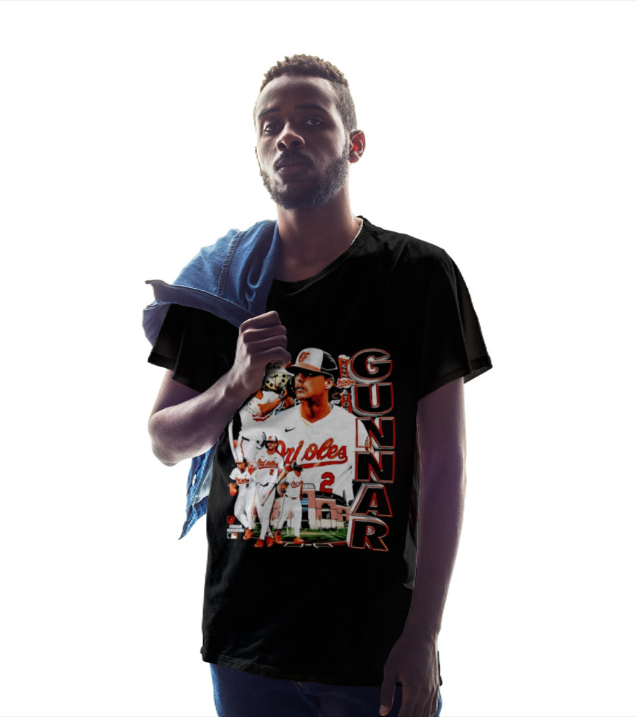 Gunnar Henderson Baltimore Orioles MLB 2026 Collage T-Shirt
