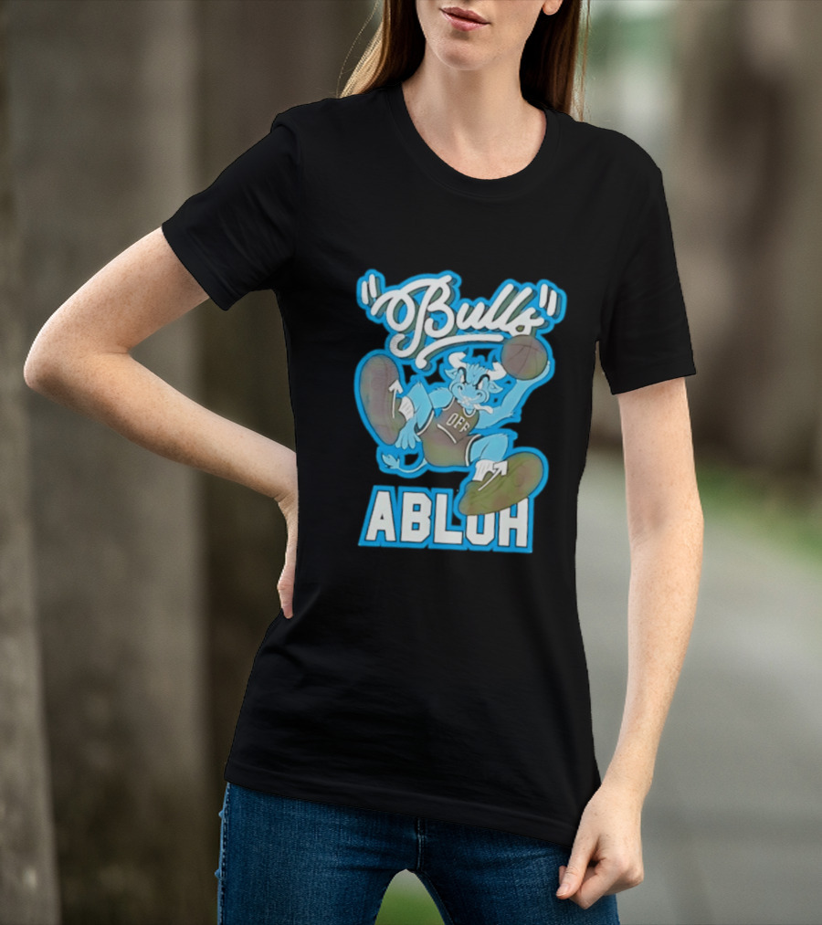 Bulls Abloh Off Basketball Slam Dunk T-Shirt
