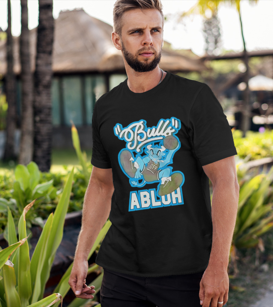 Bulls Abloh Off Basketball Slam Dunk T-Shirt