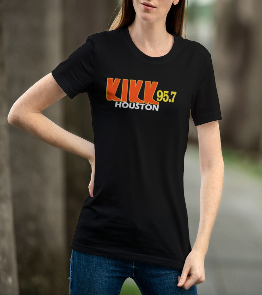 KIKK 95.7 Houston Retro Radio T-Shirt