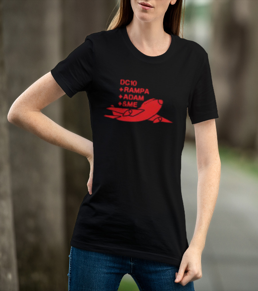 Keinemusik DC10 Rampa Adam &Me 2026 Airplane Collaboration T-Shirt