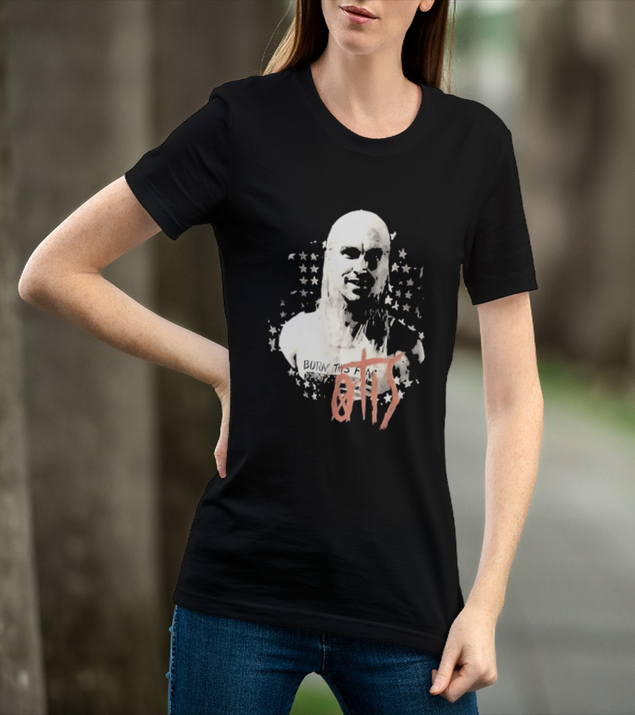 House Of 1000 Corpses Otis Rob Zombie Stars 2 Sided T-Shirt