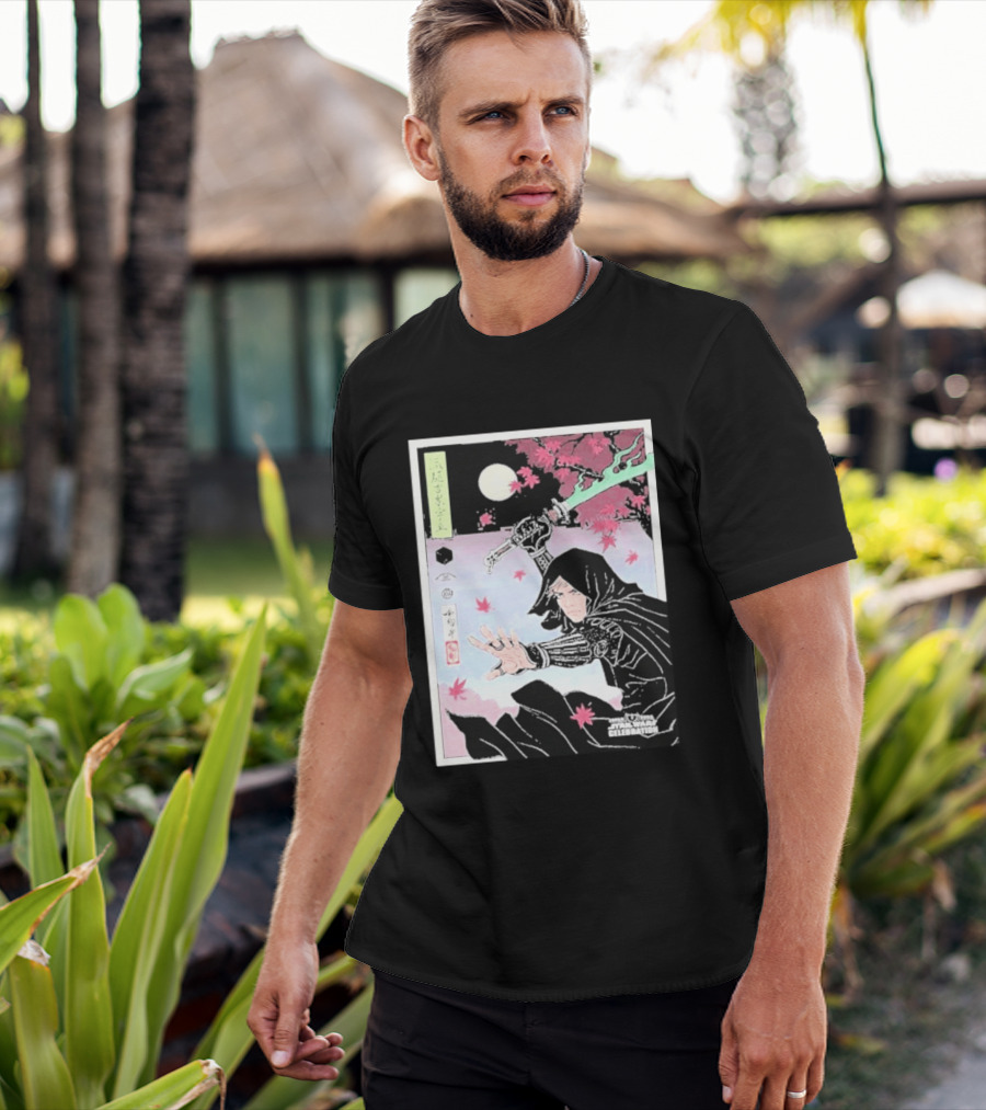 Star Wars Celebration Japan 2025 Luke Skywalker Samurai Art Final Reveal T-Shirt