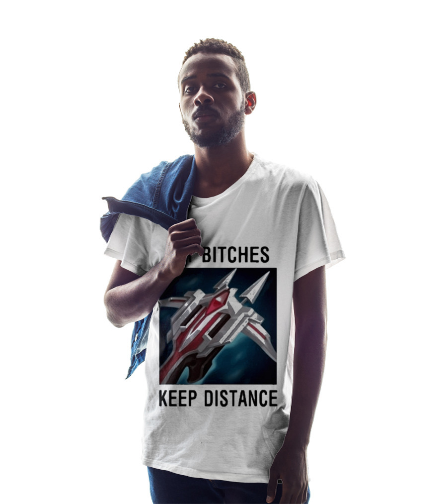 Fat Bitches Keep Distance Magic Crossbow League Of Legends T-Shirt
