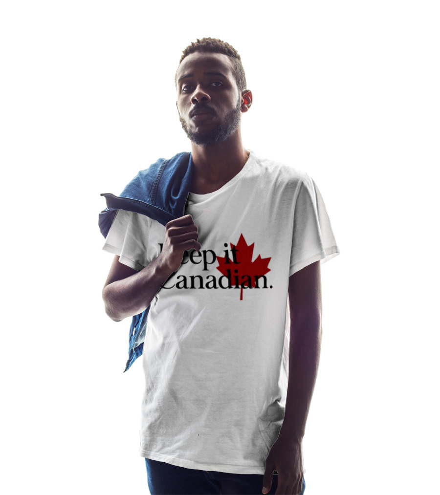 Keep It Canadian Maple Leaf Canada Patriotic T-Shirt