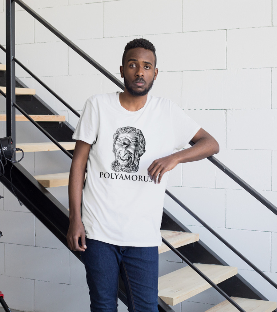 Polyamorus Cyclops Face Mythology T-Shirt