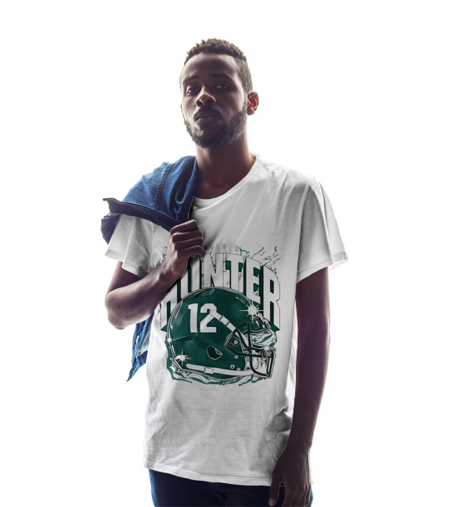 Travis Hunter 12 Helmet Jacksonville Jaguars Sports Fan T-Shirt