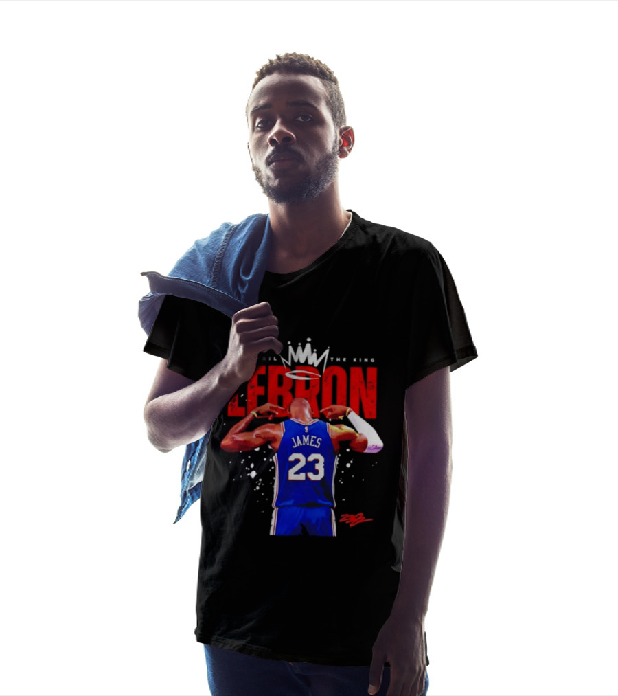 All Hail The King LeBron James 23 Basketball Legend T-Shirt