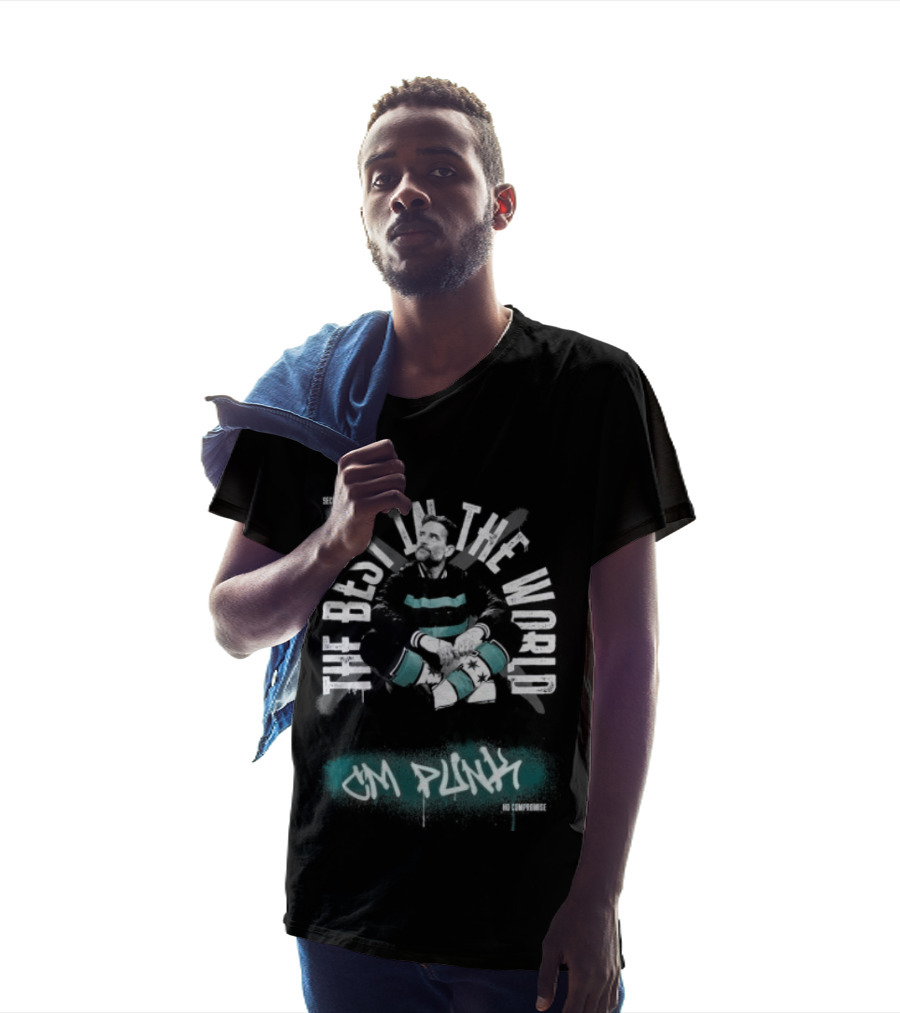 CM Punk The Best In The World Second City Saint No Compromise T-Shirt