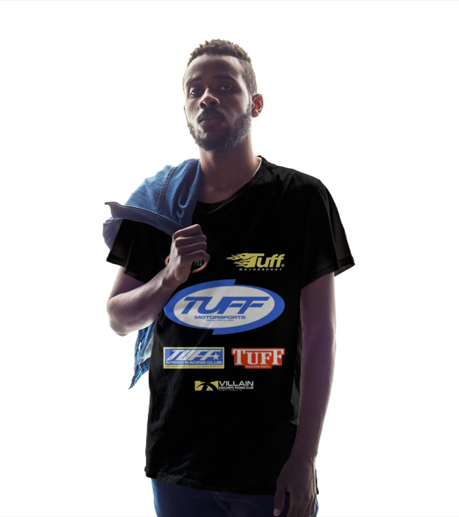 Tuffwraps Not Street Legal Tuff Motorsports Meant For Villains Racing Club Racing Dept Motorsports Villain Performance Systems T-Shirt