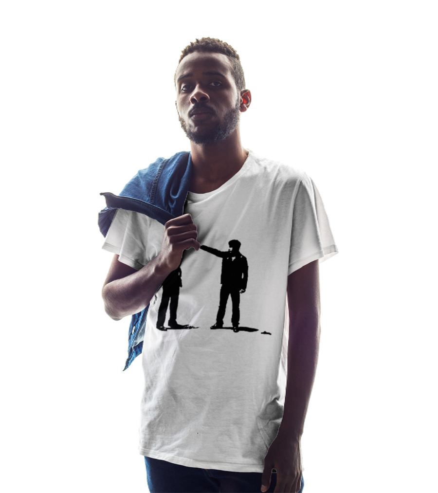 Infernal Affairs Hong Kong Crime Drama Iconic Confrontation Scene T-Shirt