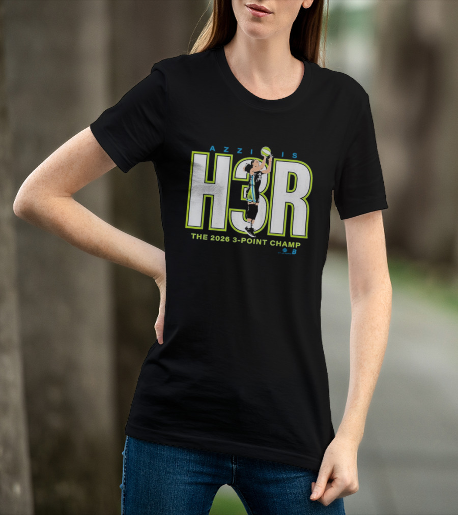 Azzi Is Her H3R The 2026 3 Point Champ T-Shirt