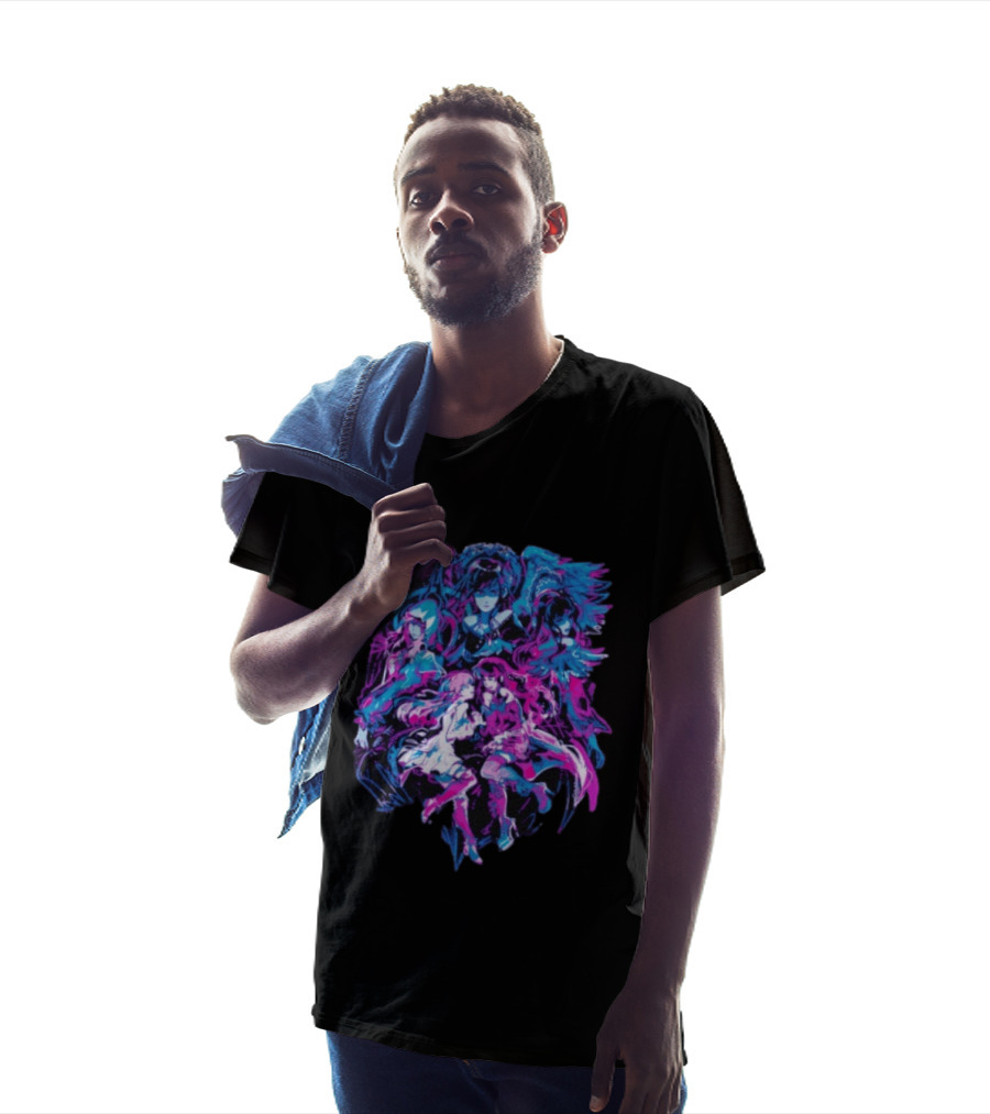 Final Fantasy XIV Rewritten Futures Characters Artwork Fantasy T-Shirt