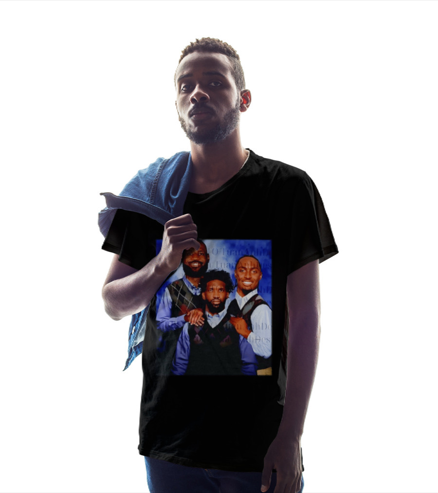 LeBron James Tyrese Maxey Joel Embiid Step Brothers Philadelphia Basketball T-Shirt