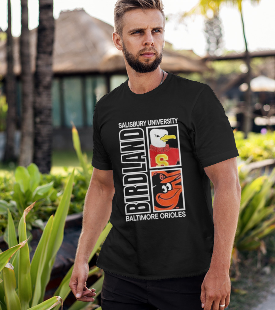 Salisbury University Birdland Night Baltimore Orioles 2026 T-Shirt