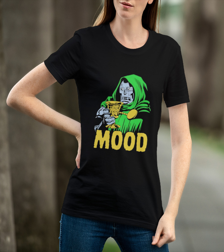 Doctor Doom Mood Marvel Villain Comic Book T-Shirt