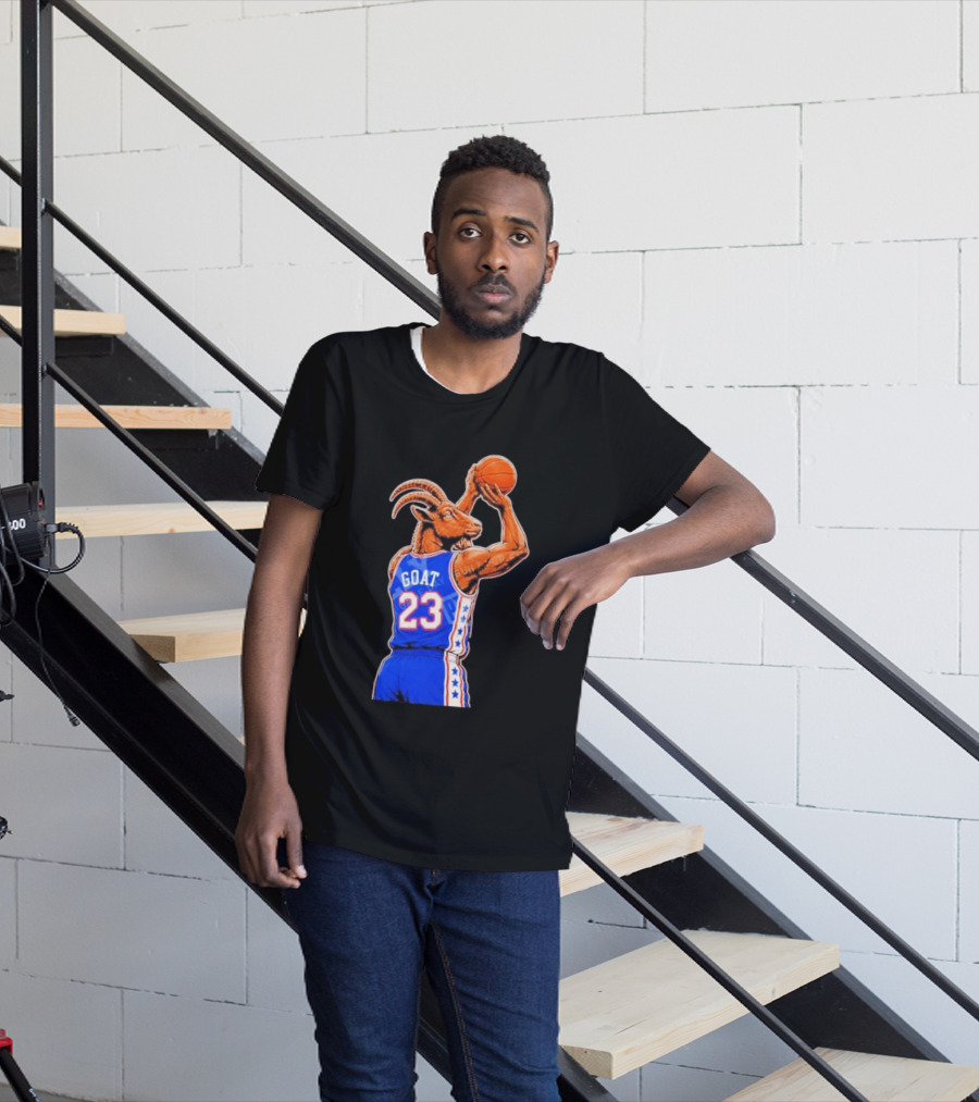 GOAT 23 Basketball Player Jersey Sports Inspired By Iconic NBA Stars T-Shirt