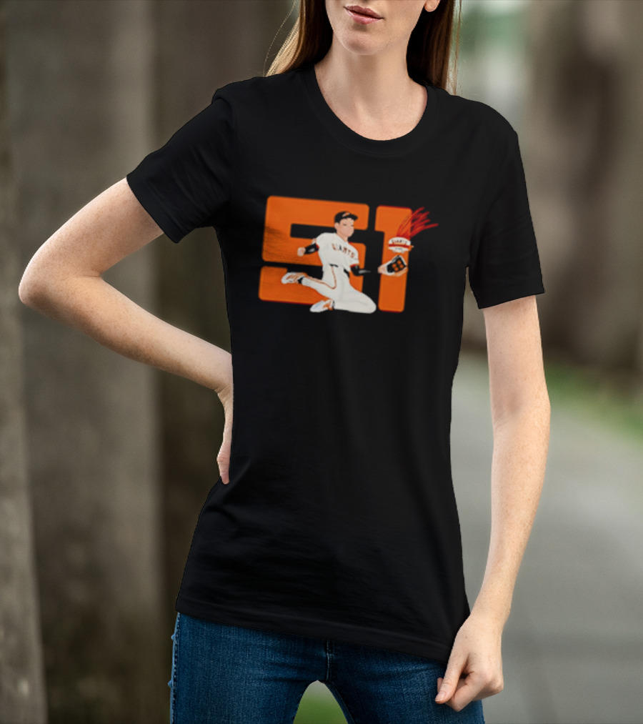 San Francisco Giants Jung Hoo Lee No 51 Baseball Player Comic T-Shirt