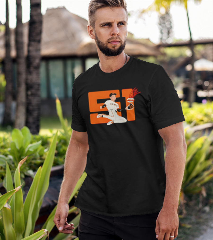 San Francisco Giants Jung Hoo Lee No 51 Baseball Player Comic T-Shirt
