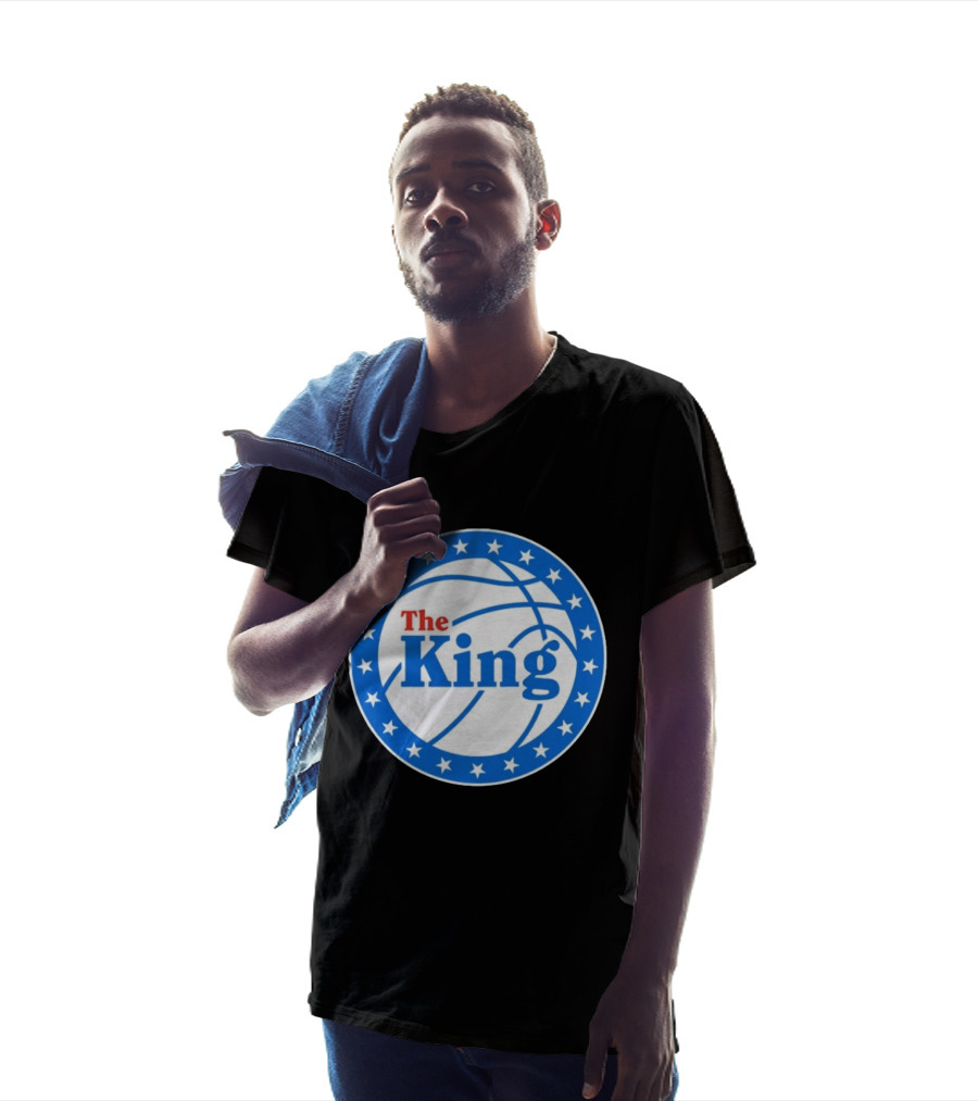 The King Philly Basketball Circle Stars T-Shirt